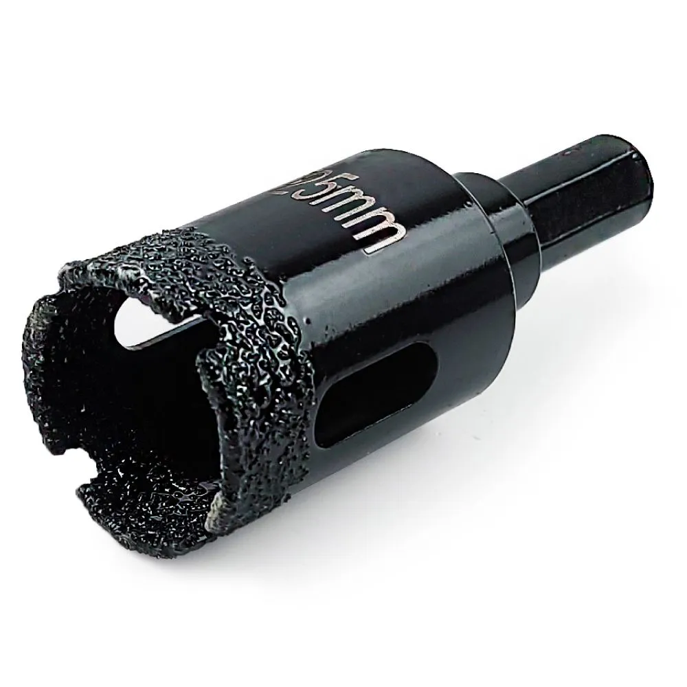 Коронка алмазная по керамограниту 25мм PROFI 1/4" SKRAB 31125