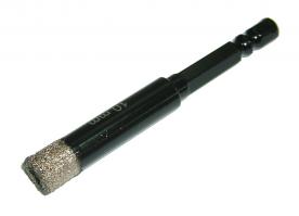 Коронка алмазная по керамограниту 10мм PROFI 1/4" SKRAB 31110