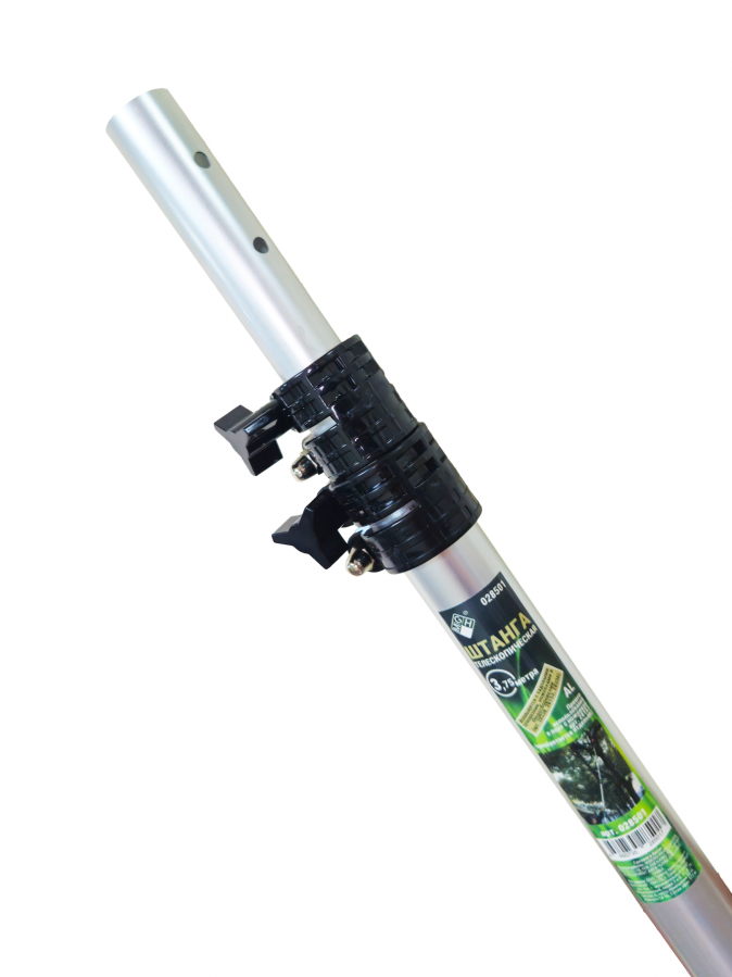 Штанга телескопическая алюминиевая 3,75 м MGH 028501