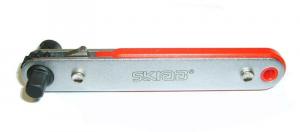 Трещотка под биты и головки 1/4" красная 44196