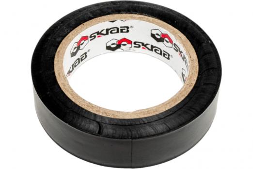 Изолента ПВХ черная 15 мм x 10 м SKRAB 85510