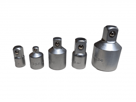 Адаптер для торцевых головок 3/8" (F) - 1/4" (M) хром-ванадий SKRAB 60190