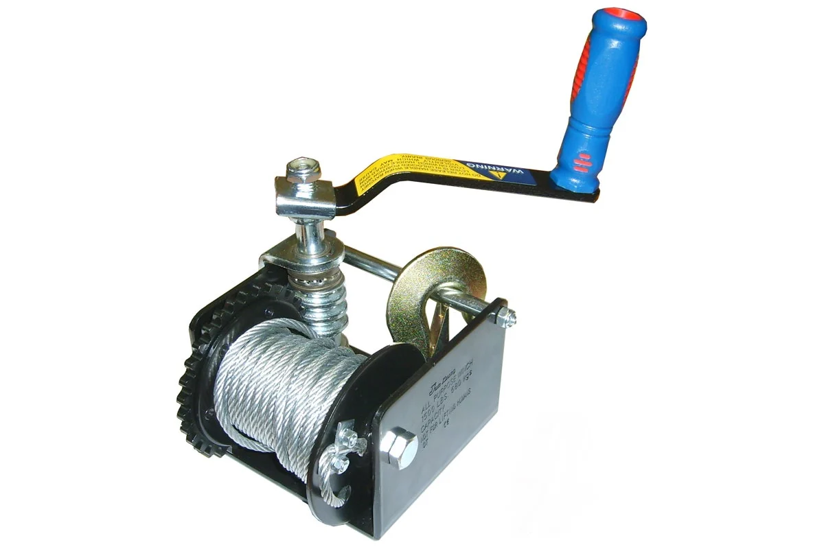 Лебедка катушка трос червячная 700 кг W06-915A SKRAB 26456