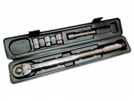 Ключ динамометрический 1/2" 28-210 Нм набор SKRAB 44158