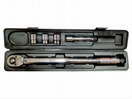 Ключ динамометрический 1/2" 28-210 Нм набор SKRAB 44158