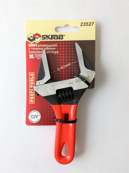 Ключ разводной с тонкими губками 155 мм Короткий RED 0-41mm SKRAB 23527