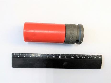 Ударная головка 21 мм 1/2" хром-ванадиевая сталь Honiton Н40210