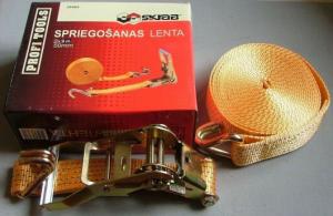 Ремень стяжной 2" 9,0 м 5000 кг SKRAB ремень крепления груза 26484